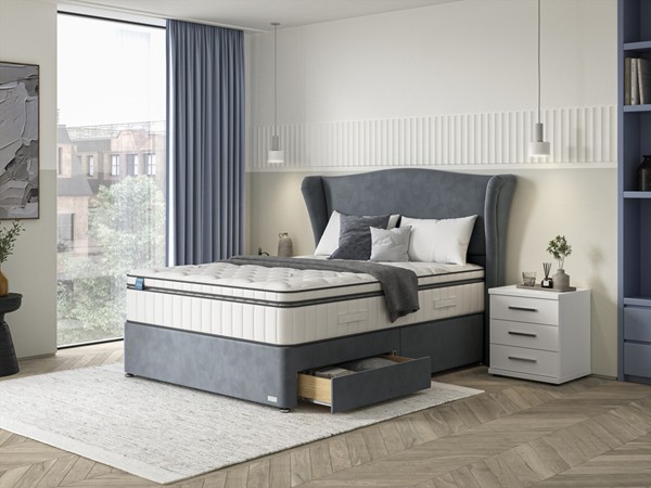 iGel NanoTech 4000i Plushtop Zip and Link Mattress alternate view
